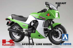 1 12 Scale: Aoshima 10920 1/12 KAWASAKI GPZ900R LIME GREEN