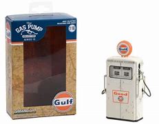 1 18 Scale: GreenLight GL-14130-C 1/18 1954 Tokheim 350 Twin Gas Pump- Gulf