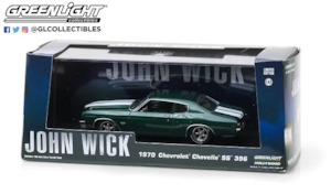 1 43 Scale: GreenLight 86541 1/43 1970 Chevrolet Chevelle SS 396 - John Wick