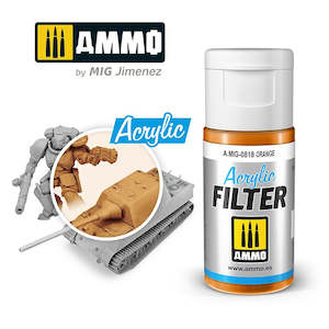 AMMO by Mig Jimenez 0818 Acrylic Filter Orange
