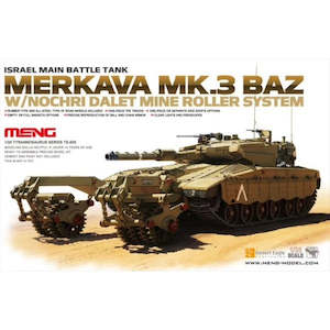 Meng November 2021: Meng TS-005 1/35 Merkava Mk III BAZ w/Nochri Dalet Mine Roller
