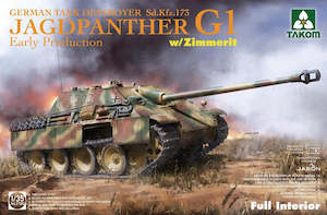 Takom 2125 1/35 JAGDPANZER G1 EARLY W/ZIMMERIT&INTERIOR