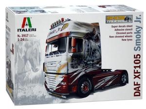 Trucks: Italeri 3917 1/24 SHOWTRUCK DAF XF105 "SMOKEY"