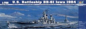 Ships: Trumpeter 05701 1/700 U.S. Battleship BB-61 Iowa 1985