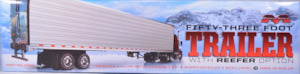 Moebius Models 1302 1/25 53-Foot Trailer w/Reefer Option