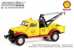 1 64 Scale: GreenLight 41155-A 1949 Dodge Power Wagon Wrecker