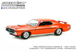 1 64 Scale: GreenLight 13350-A 1969 Mercury Cougar Eliminator