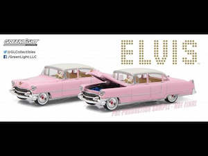 1 64 Scale: GreenLight GL-44740-C 1955 Cadillac Fleetwood Series 60- Elvis