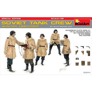 MiniArt 35244 1/35 Soviet Tank Crew (Winter Uniforms) - Special Edition