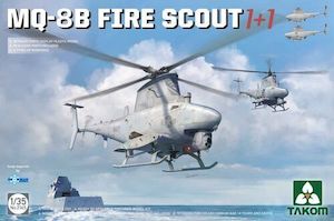 Takom 2165 1/35 MQ-8B Fire Scout 1+1