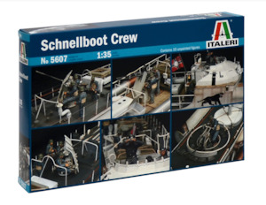 Ships: Italeri 5607 1/35 Schnellboot Crew