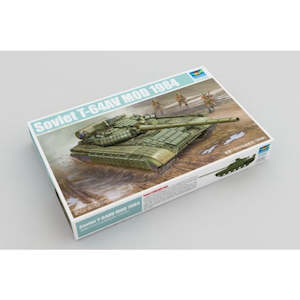 Tanks: Trumpeter 01580 1/35 Soviet T-64AV MOD 1984
