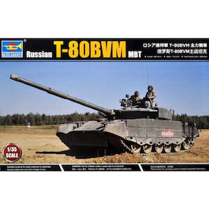 Tanks: Trumpeter 09587 1/35 Russian T-80BVM MBT