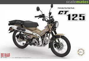 Bikes: Fujimi 142074 1/12 Honda CT125 Brown