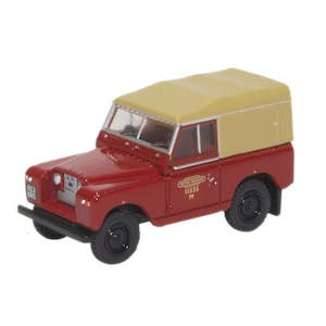 Oxford 76LR2S002 1/76 Land Rover Series II SWB Canvas - British Rail