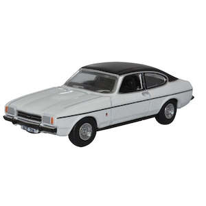 Oxford 76CPR003 1/76 Ford Capri Mk II - White