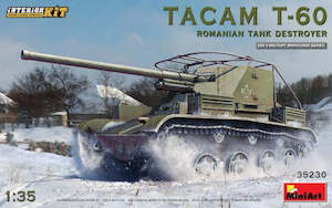 Miniart Models: MiniArt 35230 1/35 ROMANIAN T-60 TANK DESTROYER W/INT