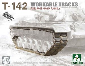 Takom 2164 1/35 T-142 Workable Tracks For M48/M60 Family