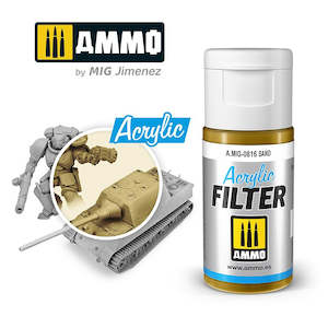 Mig Acrylic Filters: AMMO by Mig Jimenez 0816 Acrylic Filter Sand