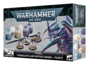 Warhammer: Warhammer 40 000 60-13 Tyranids Termagants and Ripper Swarm + Paints Set