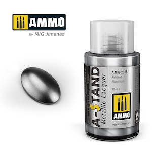 AMMO by Mig Jimenez A.MIG-2318 A-Stand Airframe Aluminium Lacquer Paint