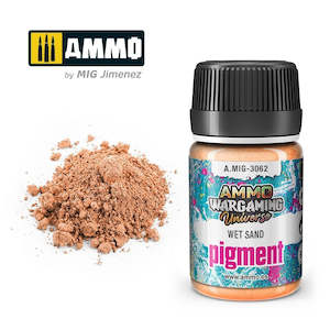 Ammo By Mig Jimenez Pigment: AMMO by Mig Jimenez A.MIG-3062 Pigment Wet Sand