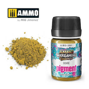 Ammo By Mig Jimenez Pigment: AMMO by Mig Jimenez A.MIG-3061 Pigment Ochre