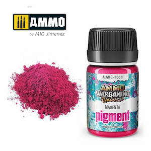 Ammo By Mig Jimenez Pigment: AMMO by Mig Jimenez A.MIG-3058 Pigment Magenta