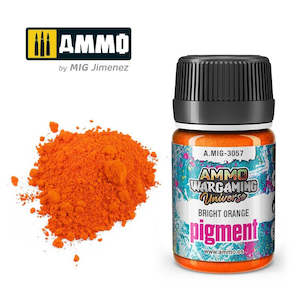 Ammo By Mig Jimenez Pigment: AMMO by Mig Jimenez A.MIG-3057 Pigment Bright Orange