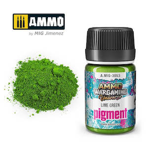 Ammo By Mig Jimenez Pigment: AMMO by Mig Jimenez A.MIG-3053 Pigment Lime Green