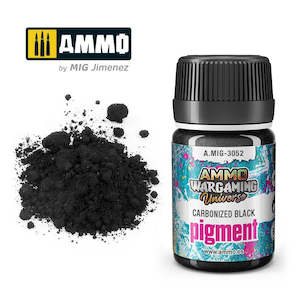 Ammo By Mig Jimenez Pigment: AMMO by Mig Jimenez A.MIG-3052 Pigment Carbonized Black