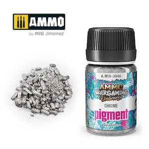 Ammo By Mig Jimenez Pigment: AMMO by Mig Jimenez A.MIG-3040 Pigment Chrome