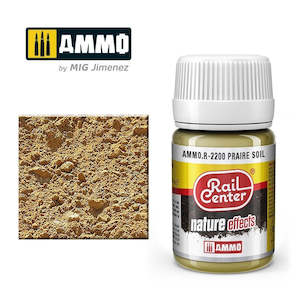 Ammo By Mig Jimenez Railroad Colours: AMMO by Mig Jimenez AMMO.R-2200 Rail Center Praire Soil 35ml