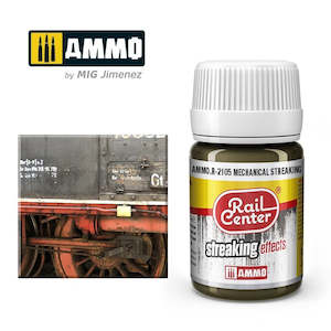 AMMO by Mig Jimenez AMMO.R-2105 Rail Center Mechanical Streaking 35ml