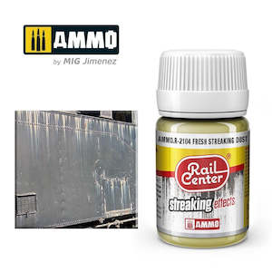 Ammo By Mig Jimenez Railroad Colours: AMMO by Mig Jimenez AMMO.R-2104 Rail Center Fresh Streaking Dust 35ml