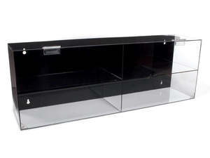Model Display Cases: AMT AWDC026 1/18 4 Car Acrylic DisplayCase