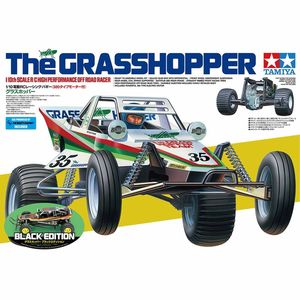 Tamiya 47522 1/10 THE GRASSHOPPER BLACK EDTN (INCL ESC)