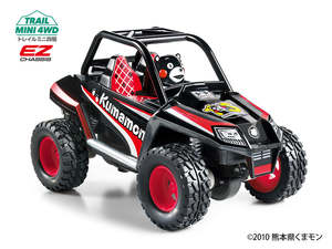 Tamiya New Arrivals: Tamiya 95173 MINI 4WD TRAIL KUMAMON VER-15
