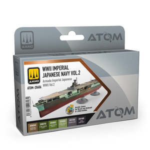 Ammo By Mig Jimenez: AMMO By Mig Jimenez ATOM-20606 ATOM WWII Imperial Japanese Navy Vol.2 Set