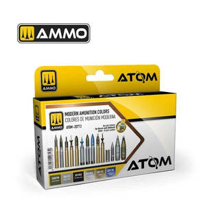 Ammo By Mig Jimenez: AMMO by Mig Jimenez ATOM-20713 Atom Color Modern Amunition Colors Set