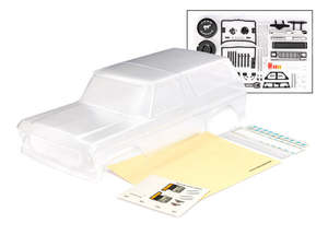 Traxxas 9240 Body 79 Bronco Complete Clear W/ Accy