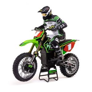 Motor Bikes: LOSI/TLR LOS06002 1/4 Promoto-MX Motorcycle RTR with Smart Battery and Charger, Pro Circuit. Hobby Hangar