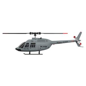 RC Era Helicopters: RC ERA A60 BELL 206 Mini Optical Flow RC Helicopter Model RTF Grey. Hobby Hangar
