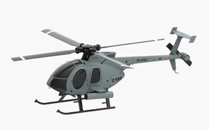 RC Era Helicopters: RC ERA C184-G MD530 Gyro Stabilized Helicopter with Optical Flow Sensor and Transmitter RTF - Grey. Hobby Hangar