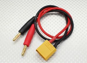 Charge Leads, Balance Boards: FUSE10540 XT90 to Banana Plug Charge Lead Adapter. Hobby Hangar