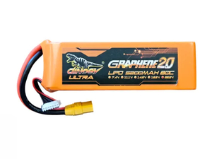 Dinogy 6S520080CXT90 Ultra Graphene 2.0 6s-5200mah 80c IC5. Hobby Hangar