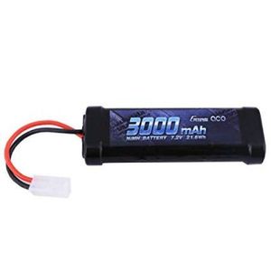 Car Batteries: Gens Ace 3000mAh 7.2v NiMh W/Tamiya Plug. Hobby Hangar