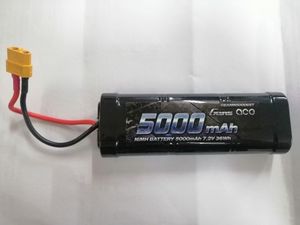 Gens Ace GA5000-7.2-XT60 5000mAh 7.2v NiMh W/XT60 plug. Hobby Hangar