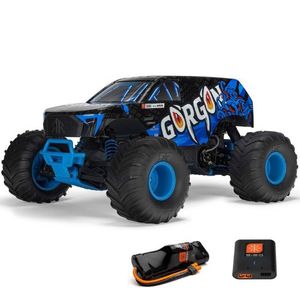 Arrma ARA3230ST5 1/10 GORGON 2WD RTR Brushed Monster Truck (Battery & Charge&hellip;