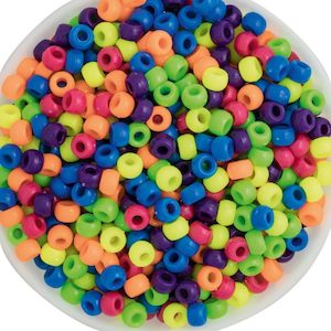 EC Pony 1600 Piece Neon Beads